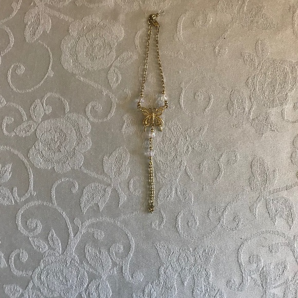 GOLD BUTTERFLY BRACELET AND RING! - Picture 1 of 3